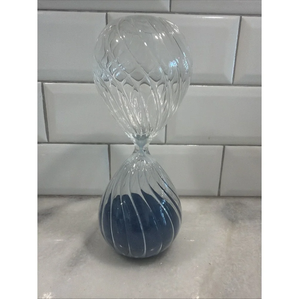 5 Minutes Flowing Sand Hourglass Stress-Relief Glass Ornament Decor And Gift
